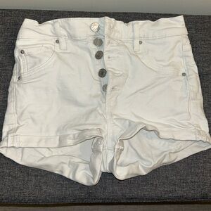 Garage Ultra High Waisted Denim Shorts